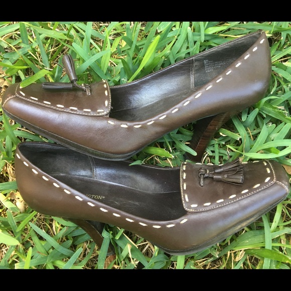 Worthington Brown High Heal Shoes - Picture 7 of 8